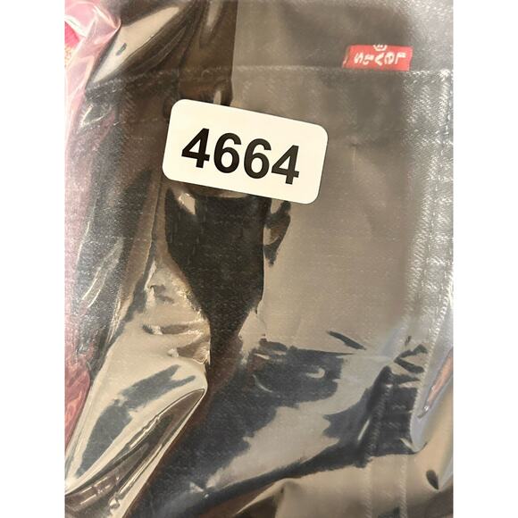 Levi's 505 Mens Black Dark Wash 5 Pocket Denim Straight Leg Jeans Size 34X34 - Picture 7 of 7